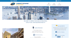 Desktop Screenshot of bostoncurrencyexchange.com